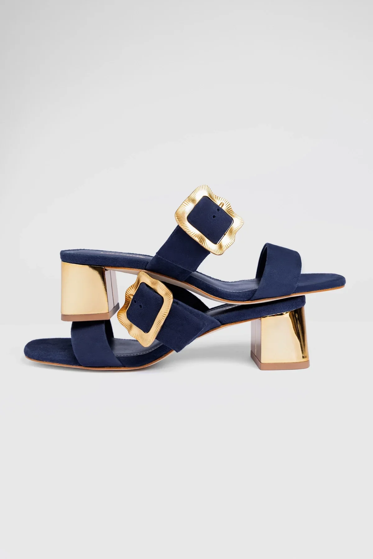 Mule Maria Camurça Azul - Image 2