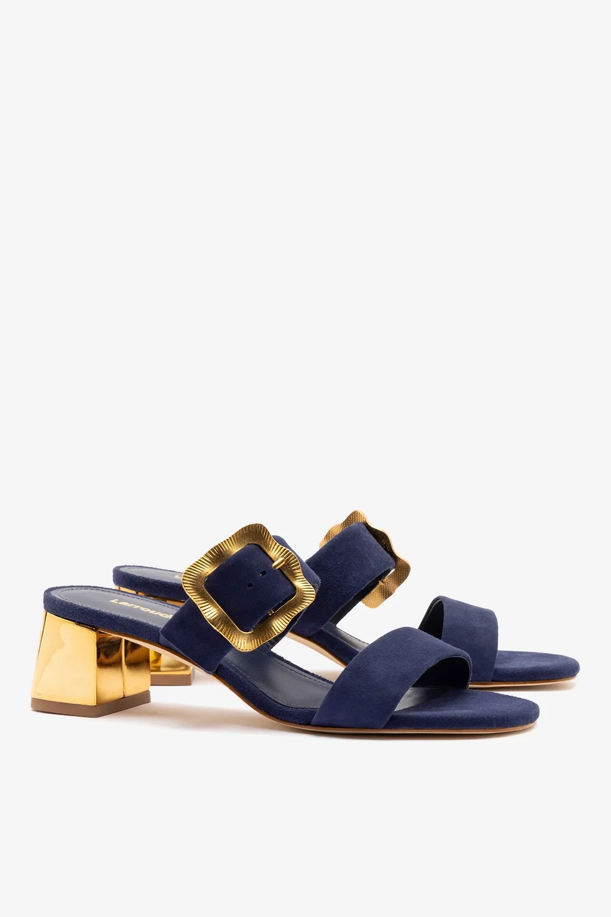 Mule Maria Camurça Azul - Image 3