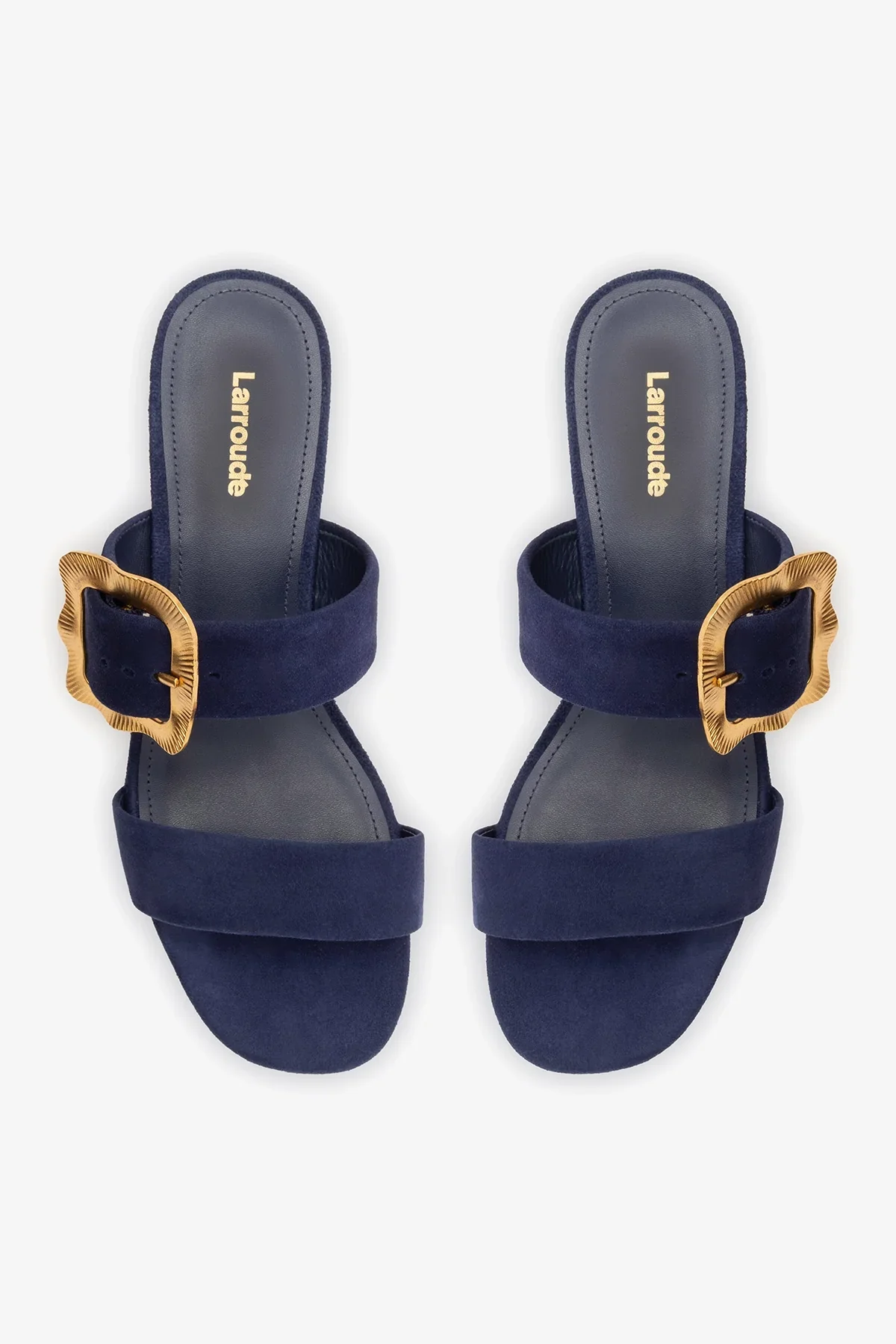 Mule Maria Camurça Azul - Image 6