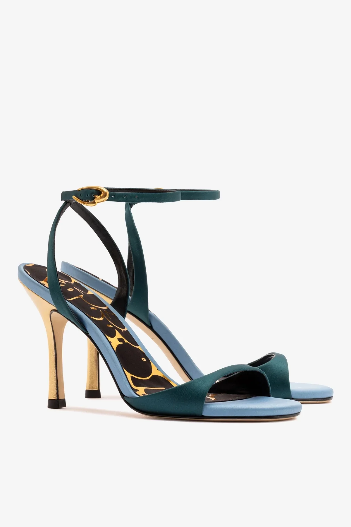 Sandália Freya Cetim Azul - Image 3