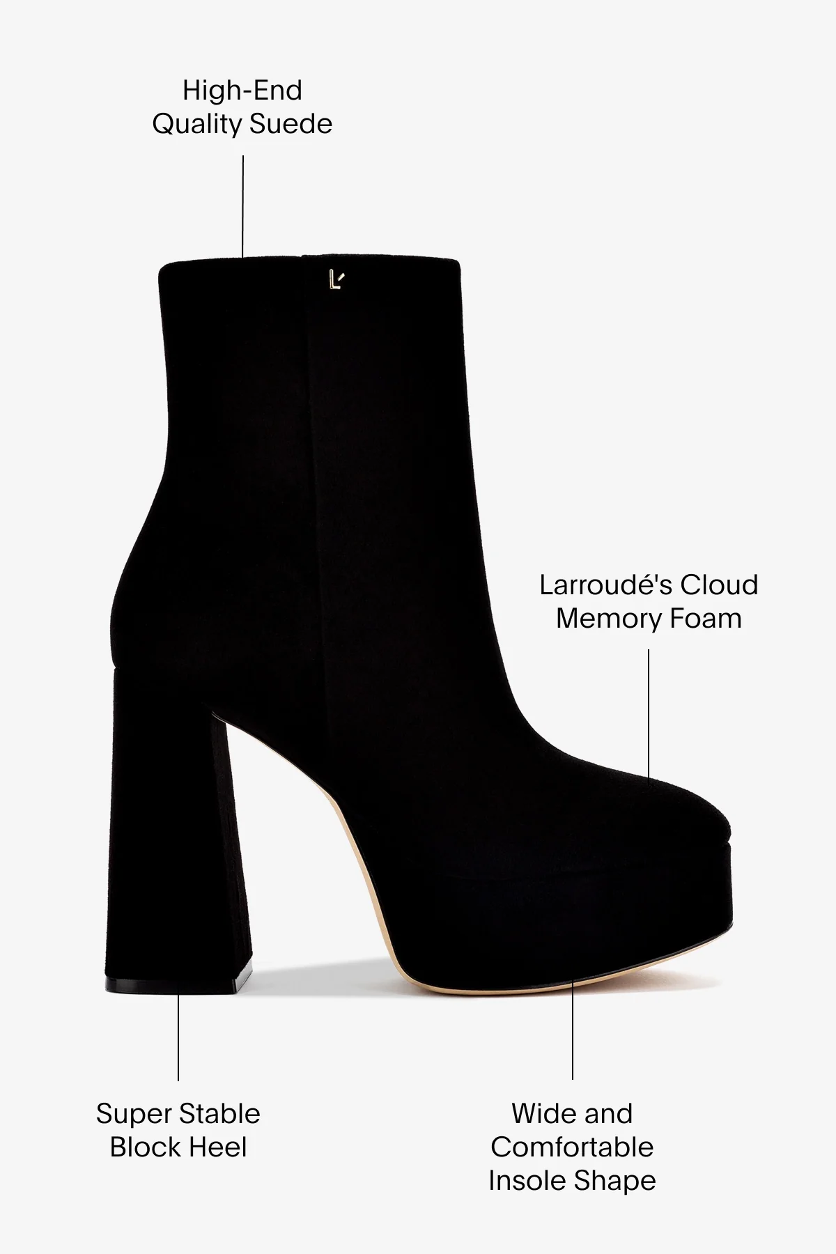 Bota Dolly Camurça Preto - Image 5