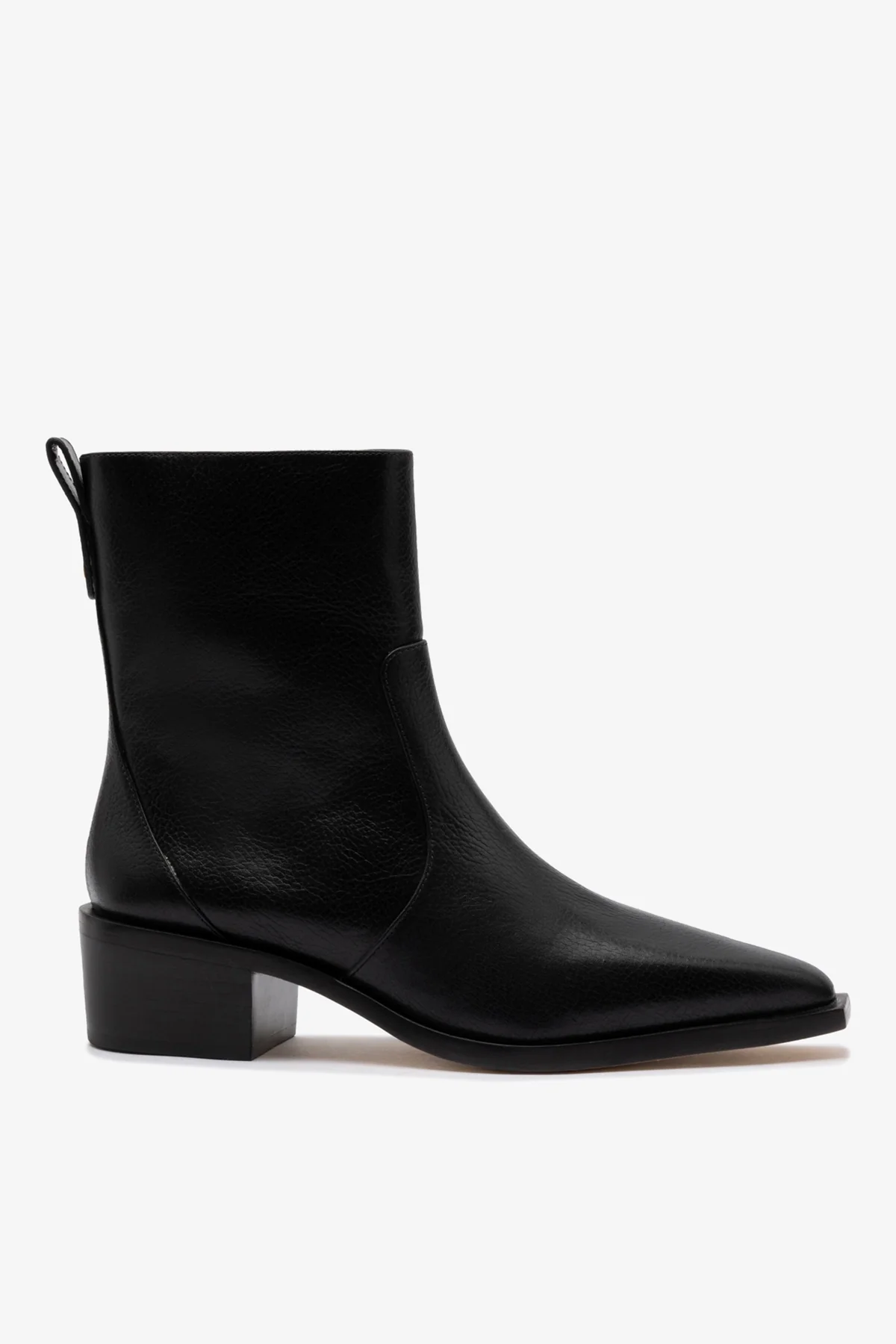 Bota Florencia Low Couro Preto