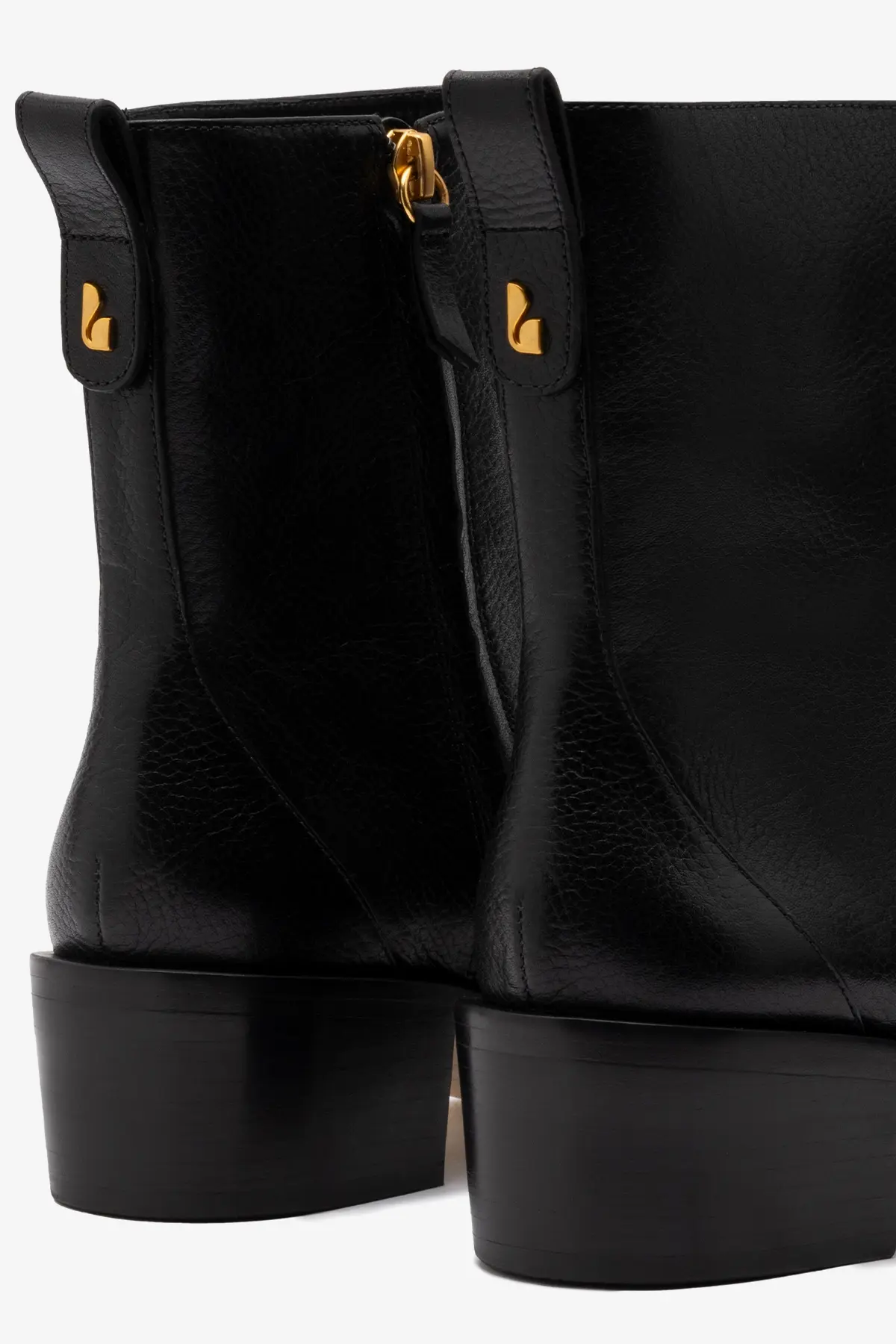 Bota Florencia Low Couro Preto - Image 4