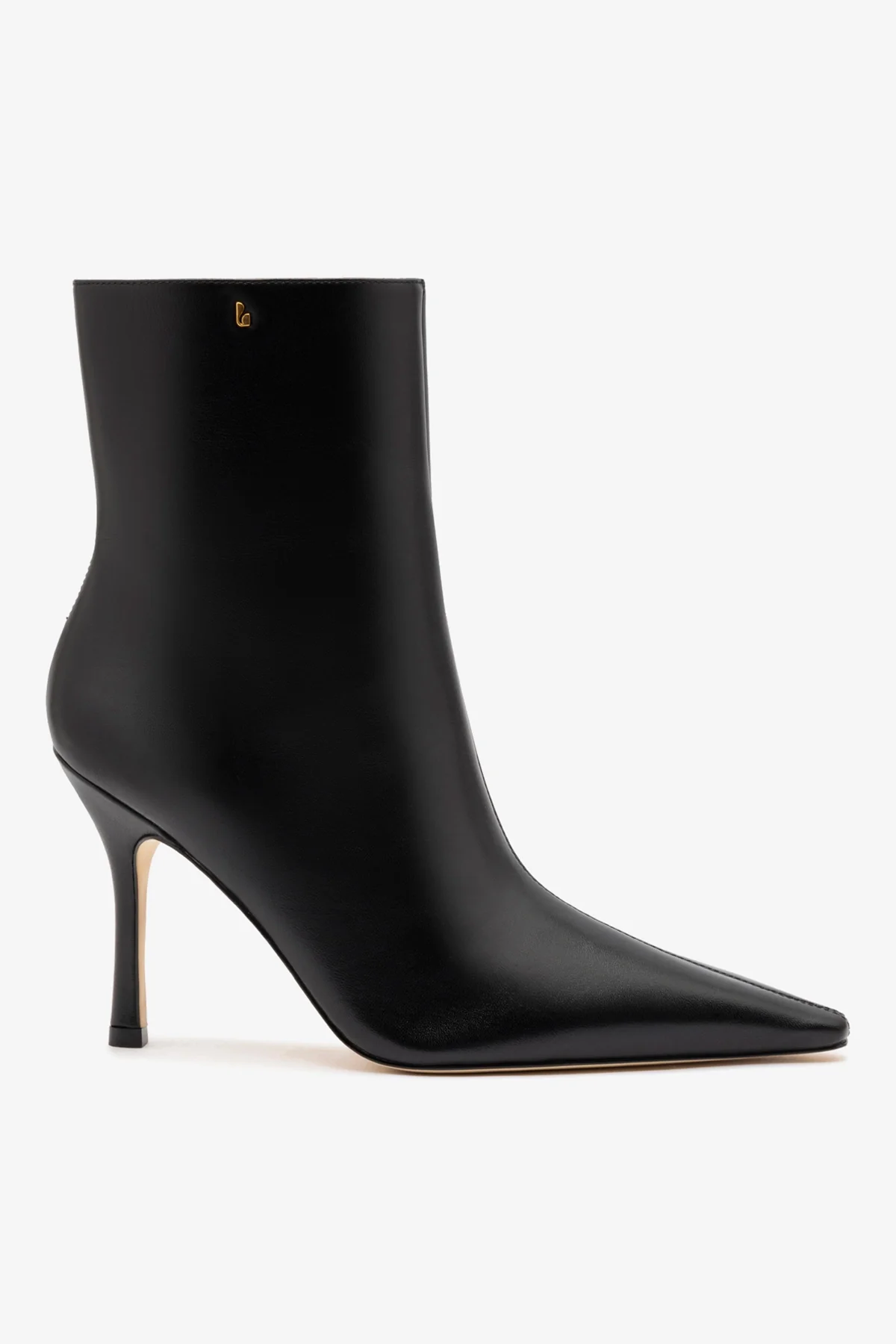 Bota Carine Mini Couro Preto