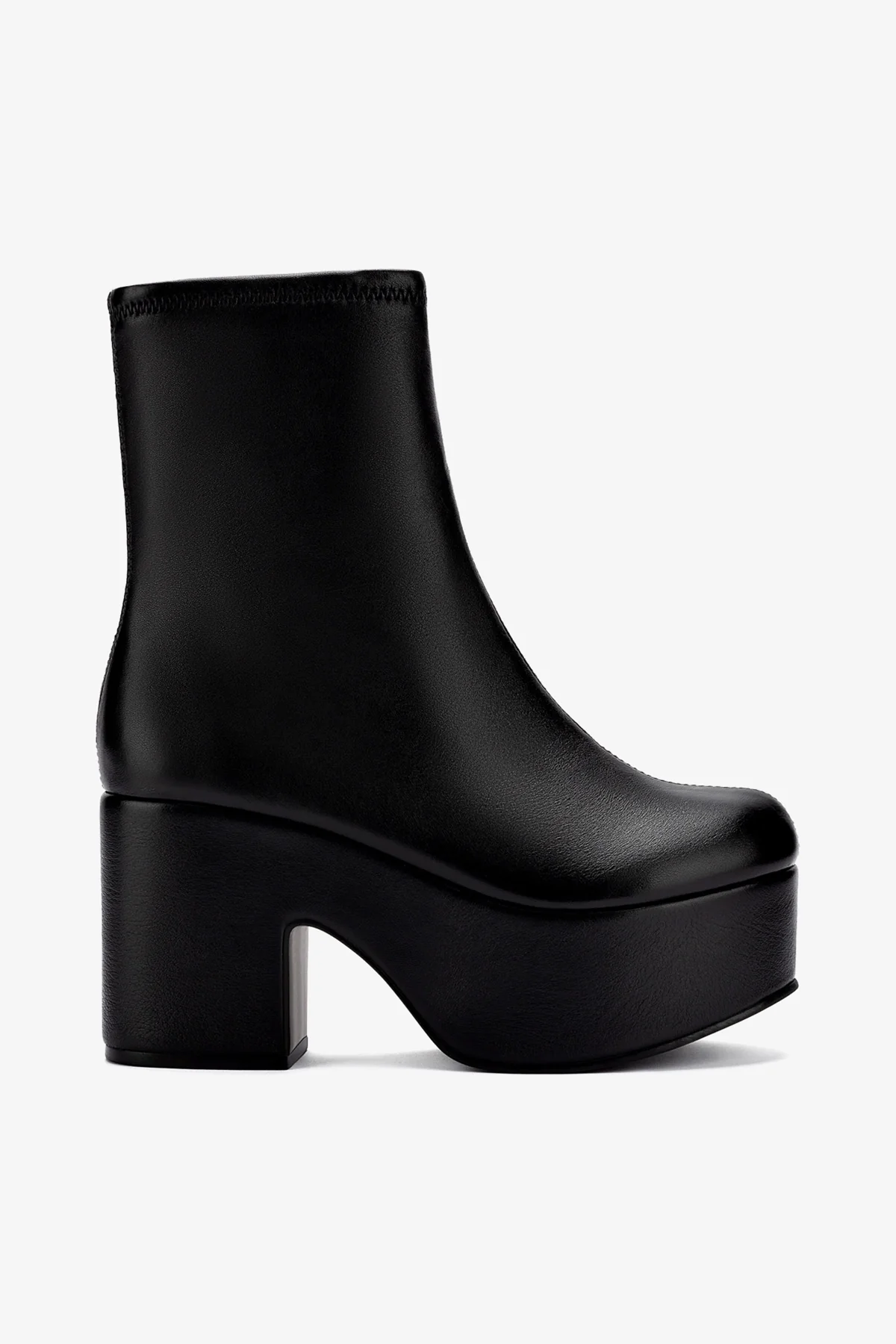 Bota Miso Couro Stretch Preto