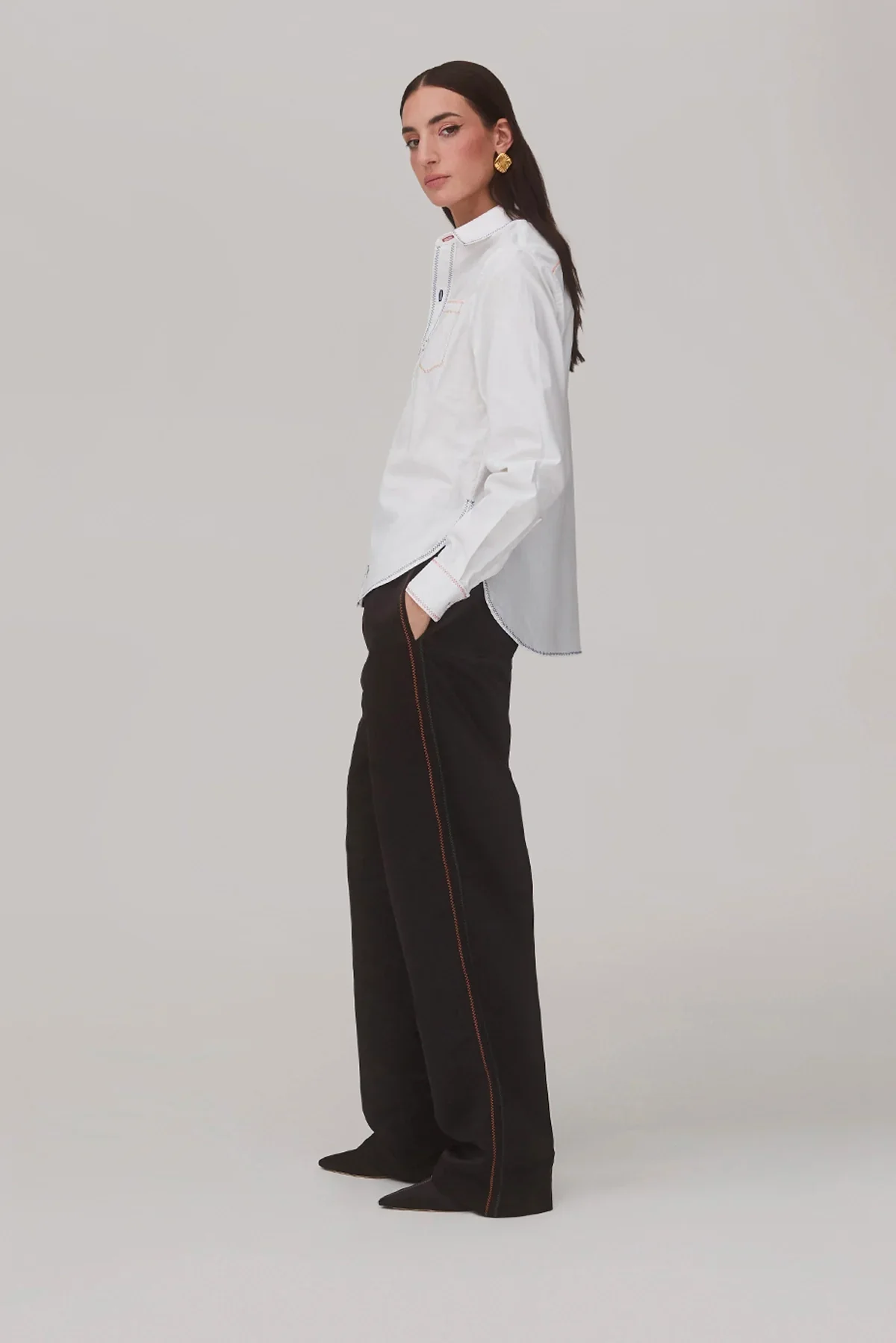 Calça Jogger Sally Cetim Preto - Image 3