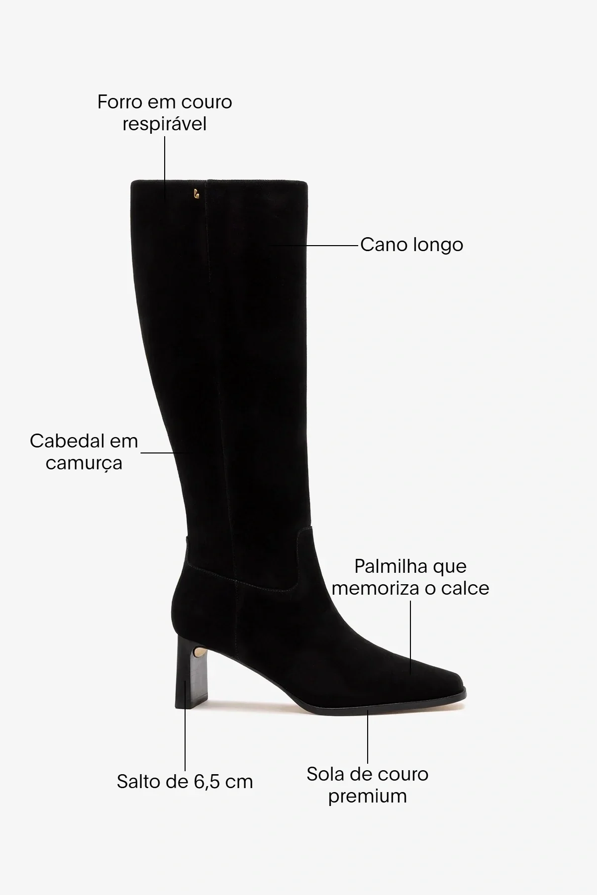 Bota Alexis Camurça Preto - Image 6
