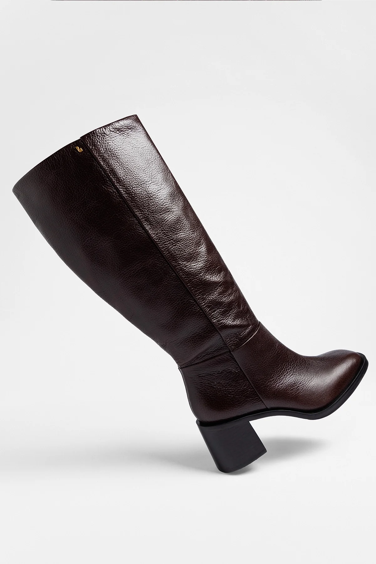 Bota Cano Largo Ricky Couro Marrom - Image 2