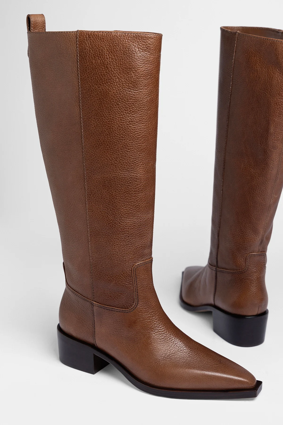 Bota Florencia Couro Marrom - Image 4