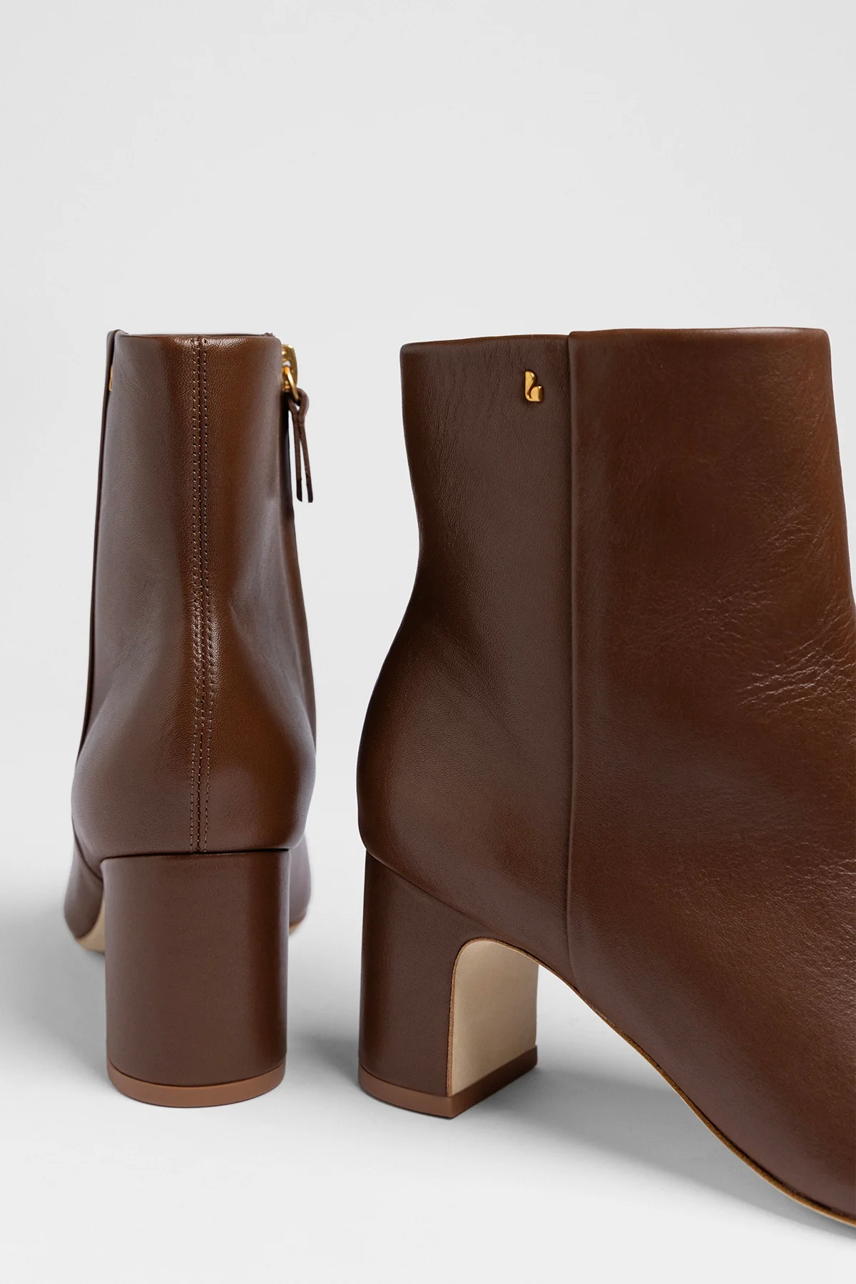 Bota Gloria Couro Marrom - Image 4