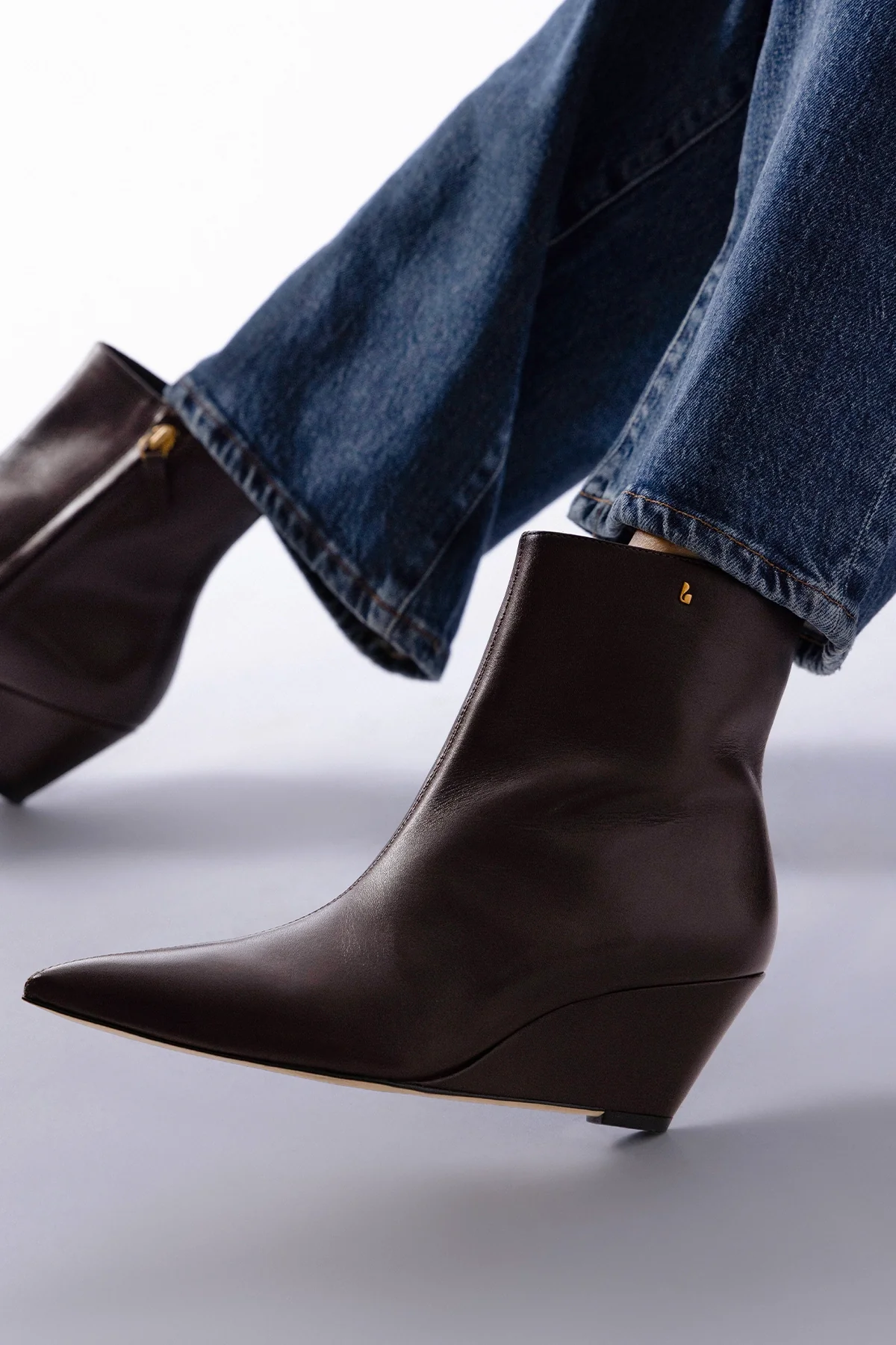 Bota Loulou Couro Marrom - Image 2