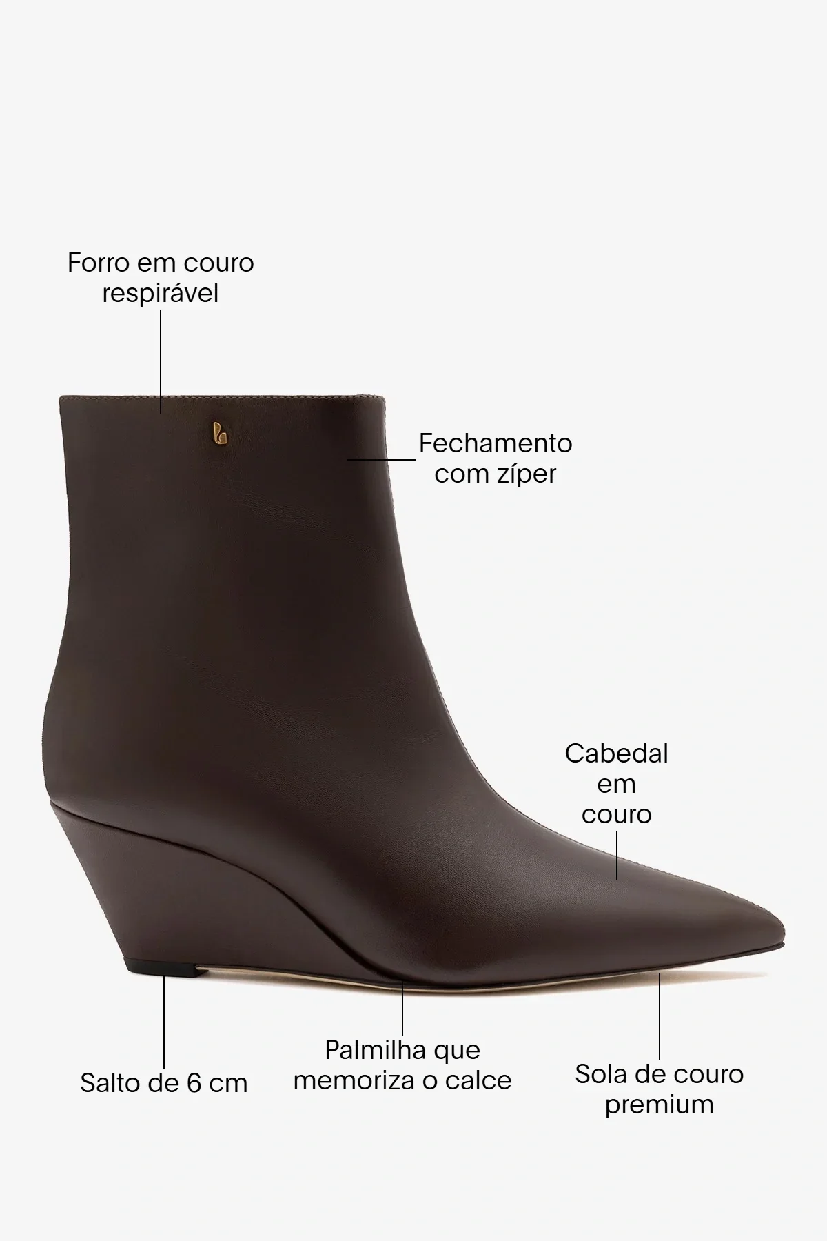 Bota Loulou Couro Marrom - Image 6