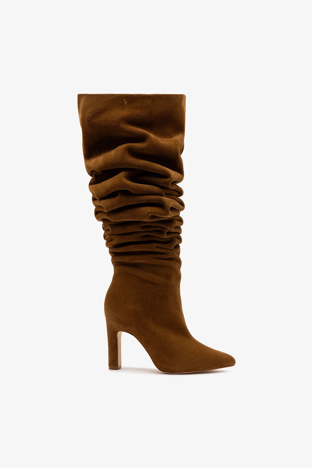 Bota Slouch Cindy Camurça Marrom