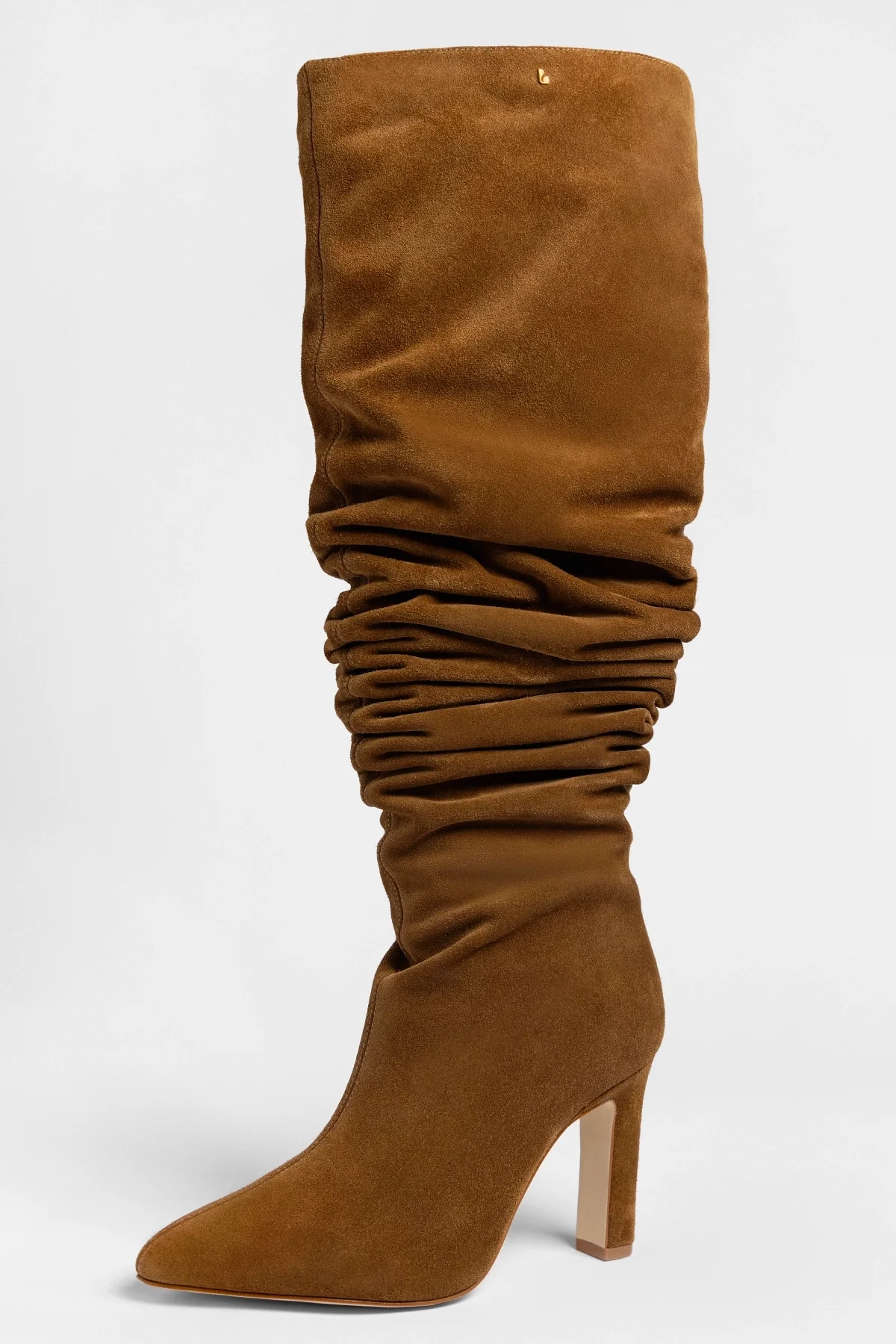 Bota Slouch Cindy Camurça Marrom - Image 4