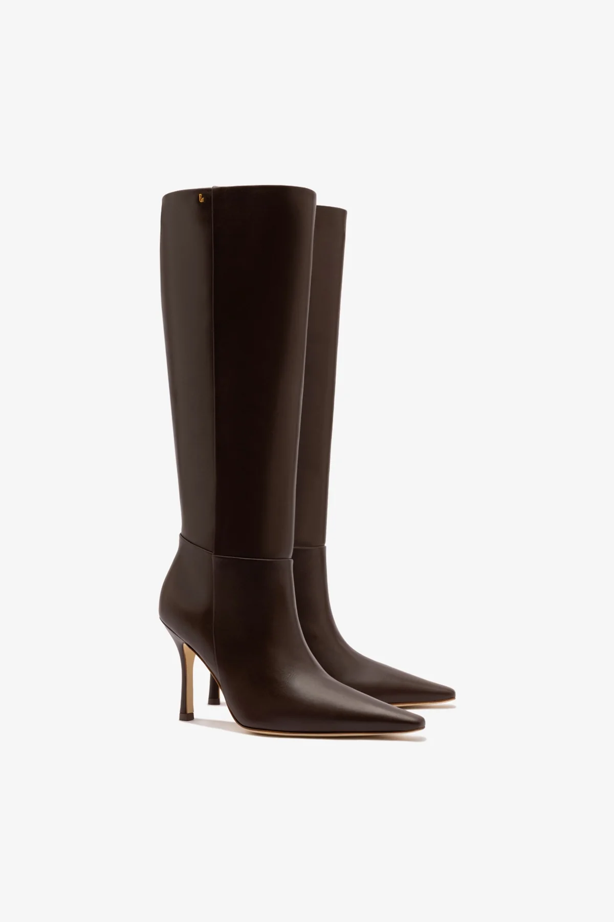 Bota Carine Couro Marrom - Image 3