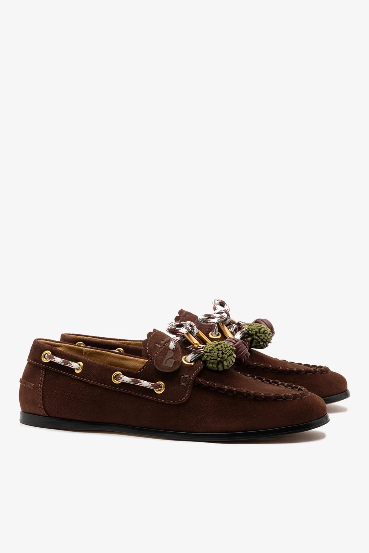 Mocassim Boat Shoe Cyprus Camurça Marrom - Image 3