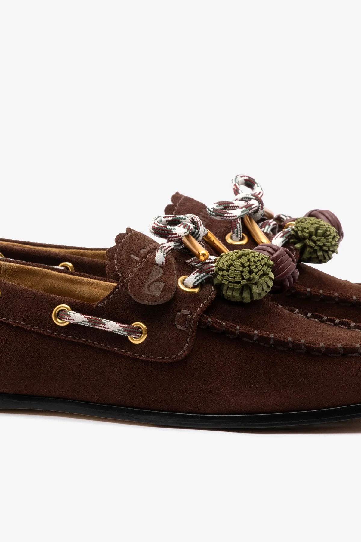 Mocassim Boat Shoe Cyprus Camurça Marrom - Image 4