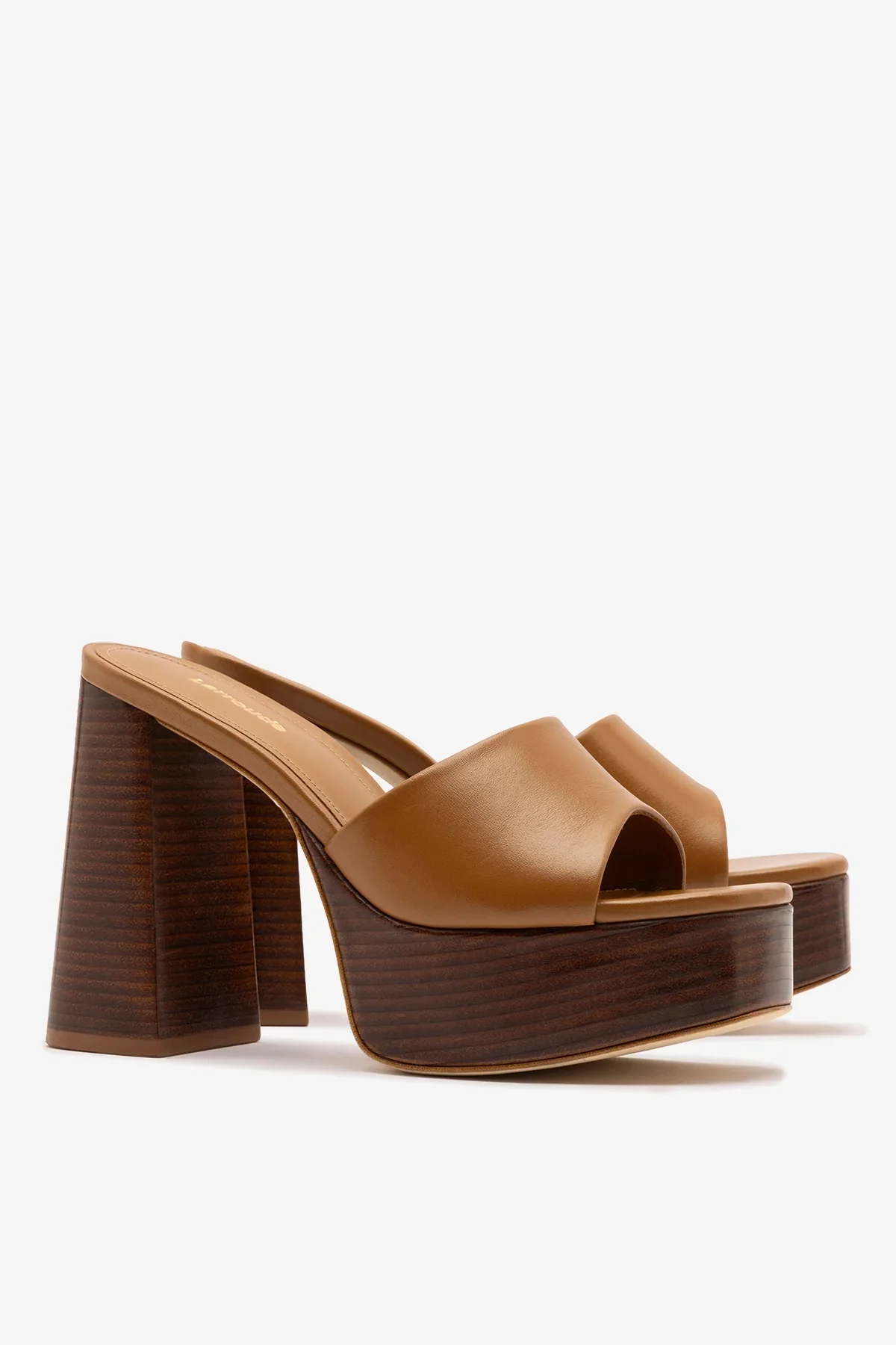 Mule Dolly Couro Caramelo - Image 3