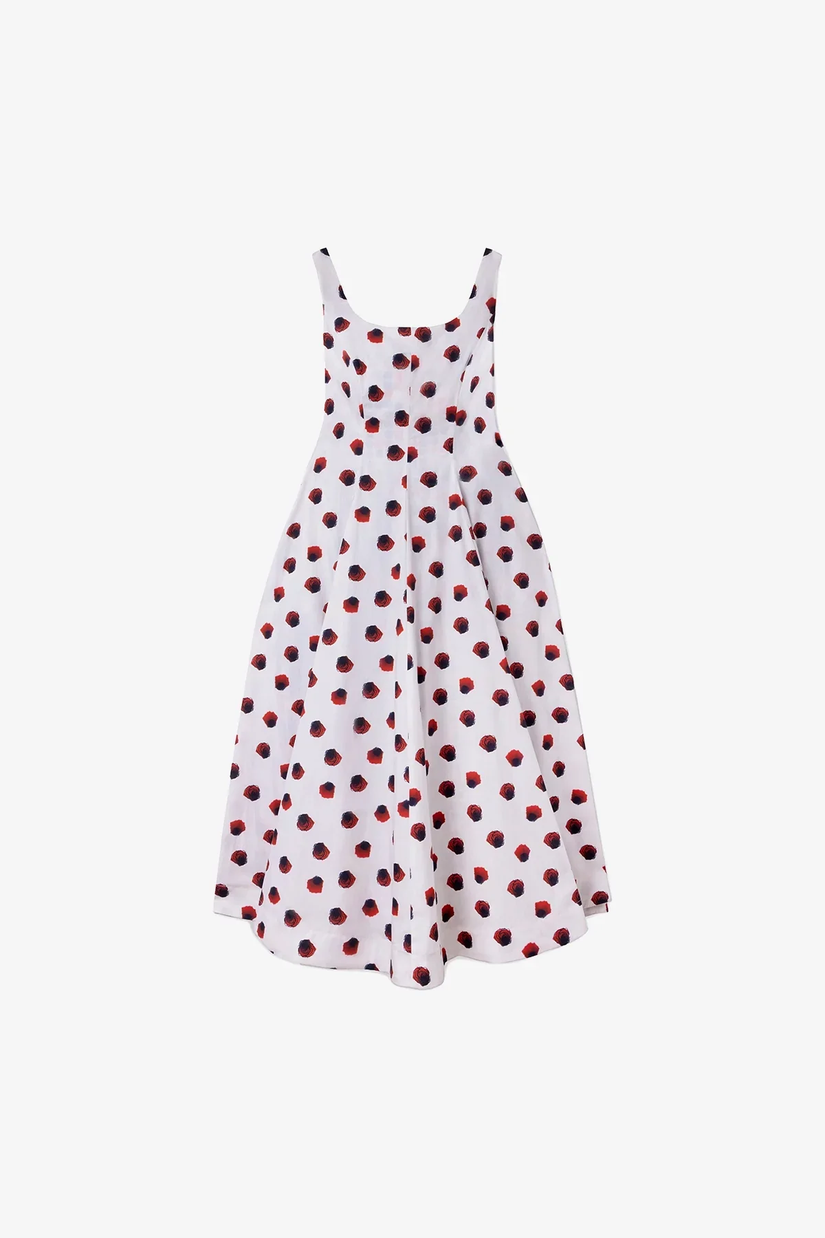 Vestido Sophia Algodão Floral Branco