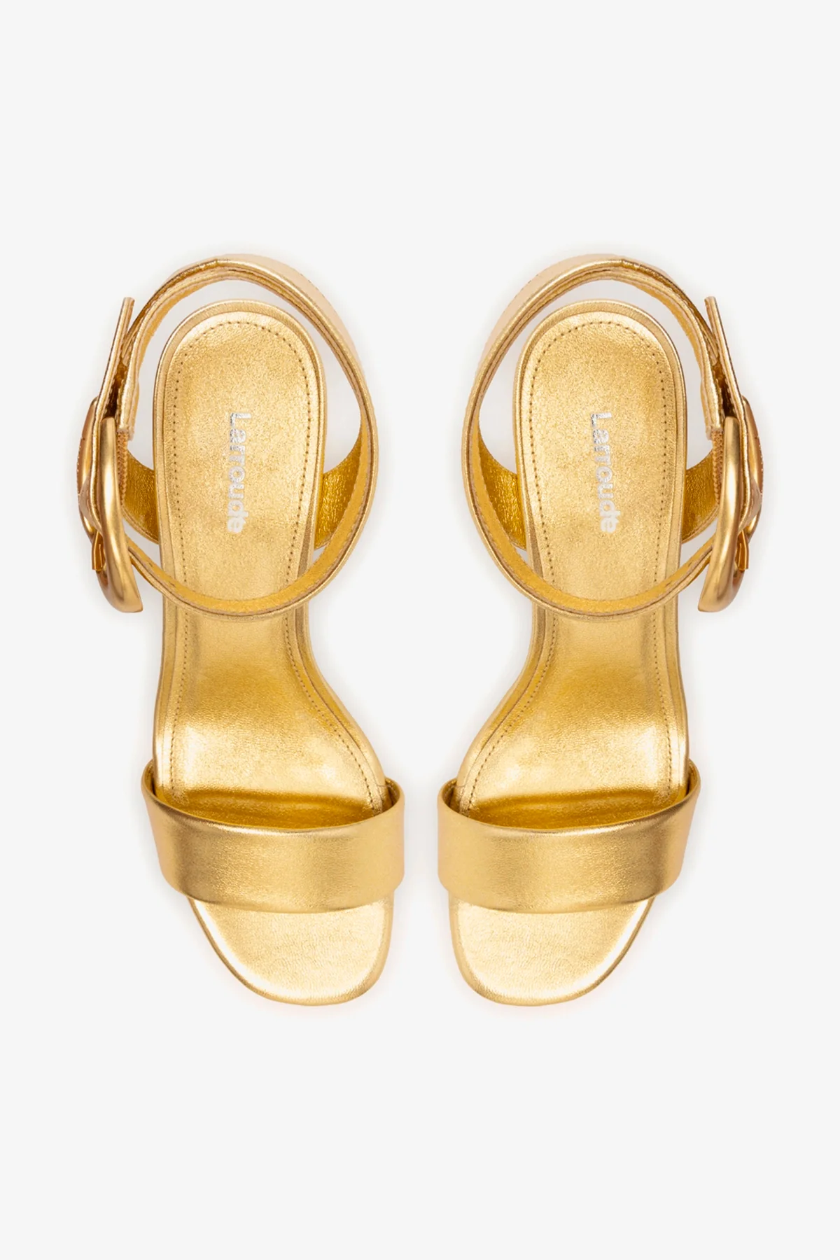Sandália Dolly Verona Low Couro Dourado - Image 6