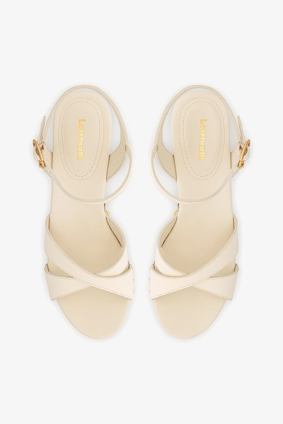 Sandália Plataforma Talitha Couro Off White - Image 7