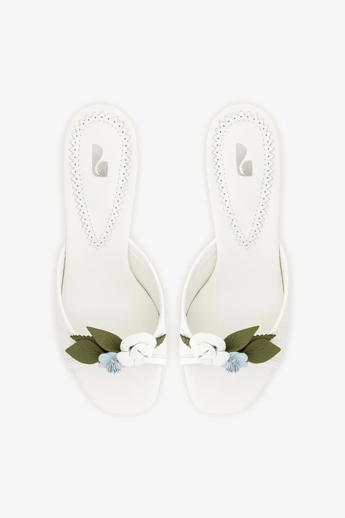Mule Juliette Couro Branco - Image 7