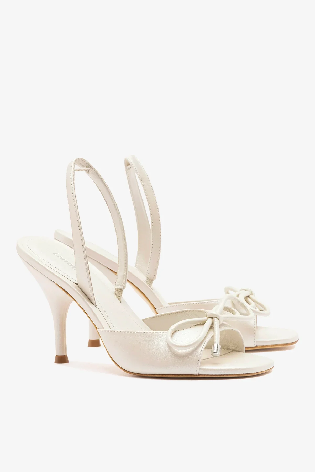 Sandália Lady Couro Off White - Image 3