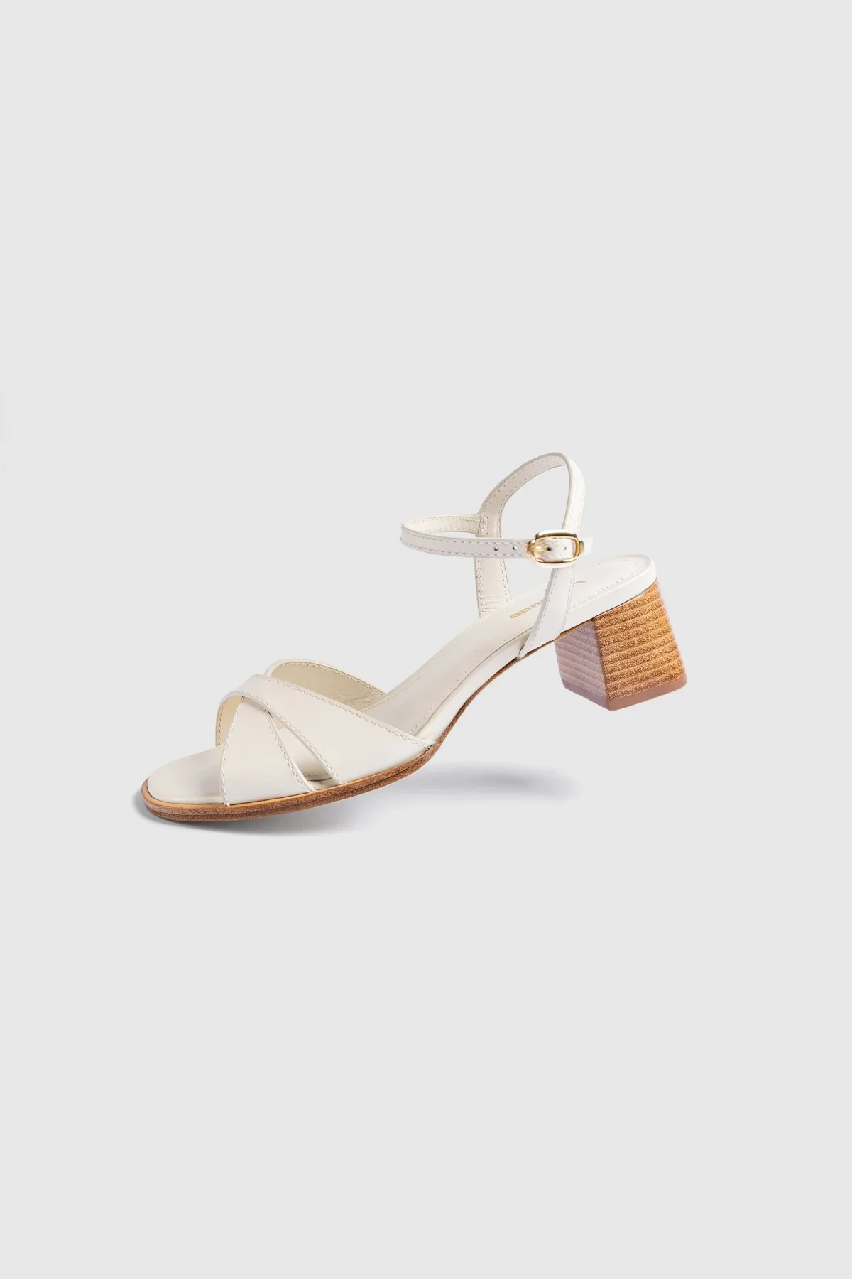Sandália Roma Couro Off White - Image 6