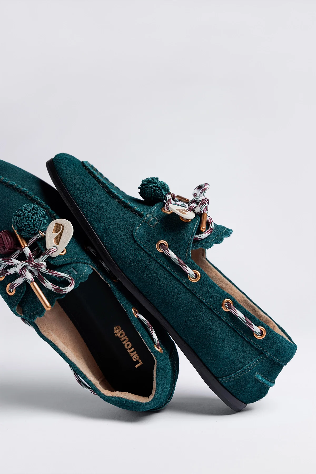 Mocassim Boat Shoe Cyprus Camurça Azul - Image 3
