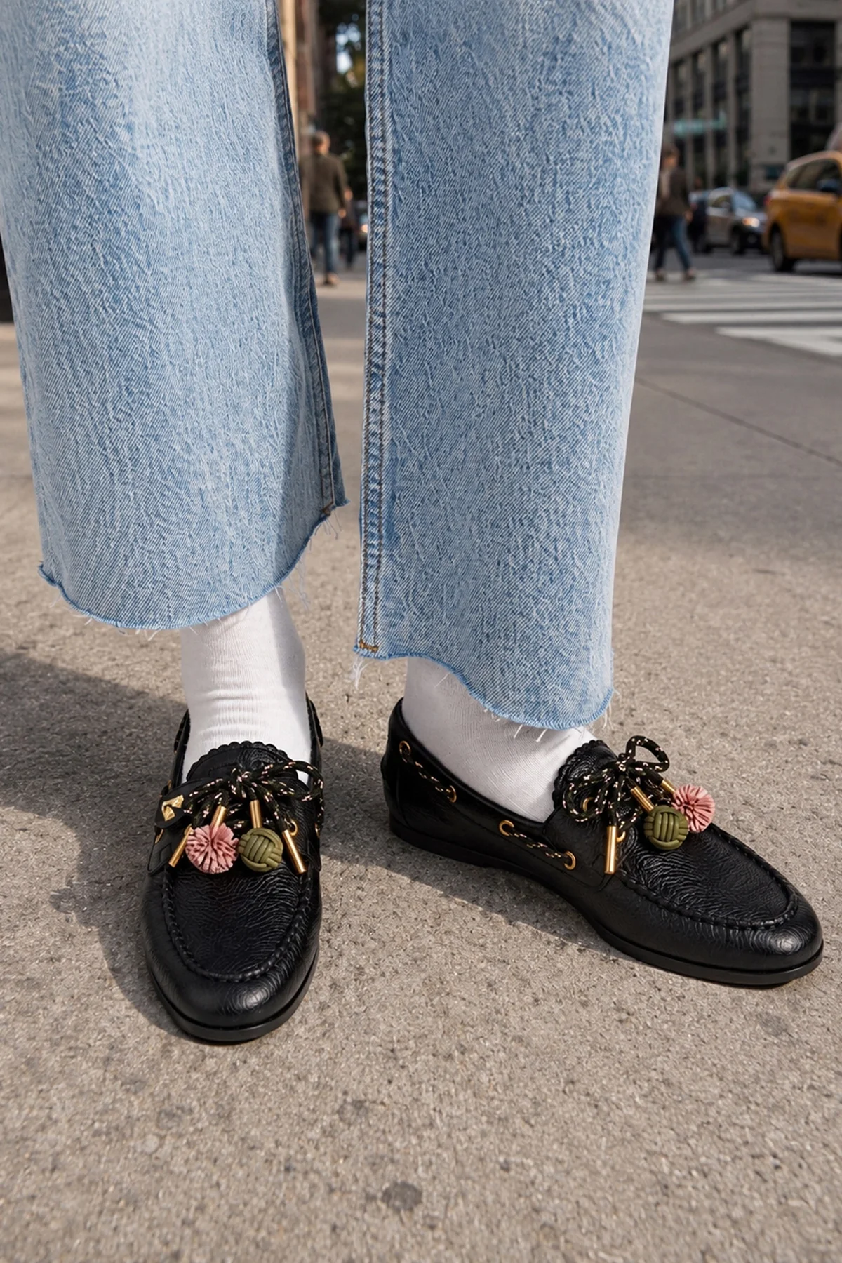 Mocassim Boat Shoe Cyprus Couro Preto - Image 2