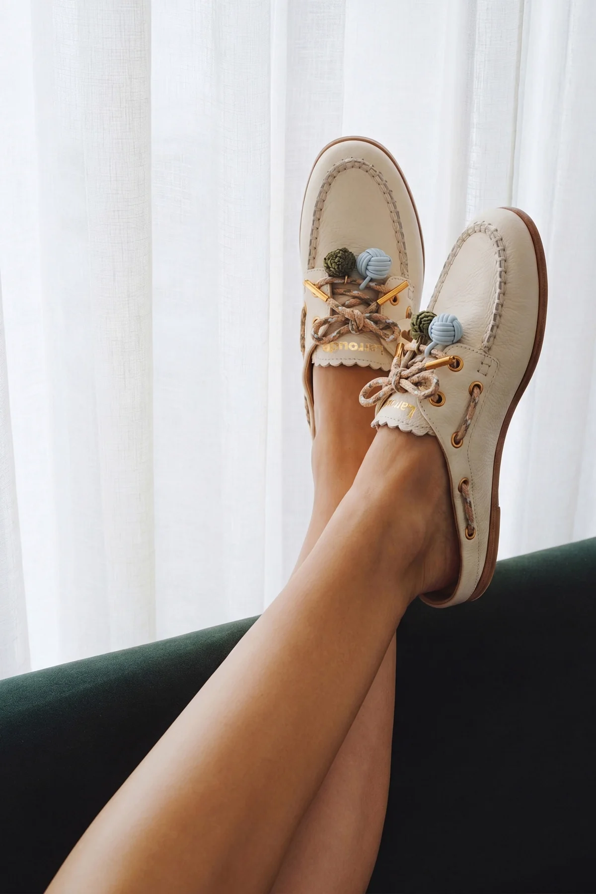 Mule Cyprus Couro Off White - Image 2