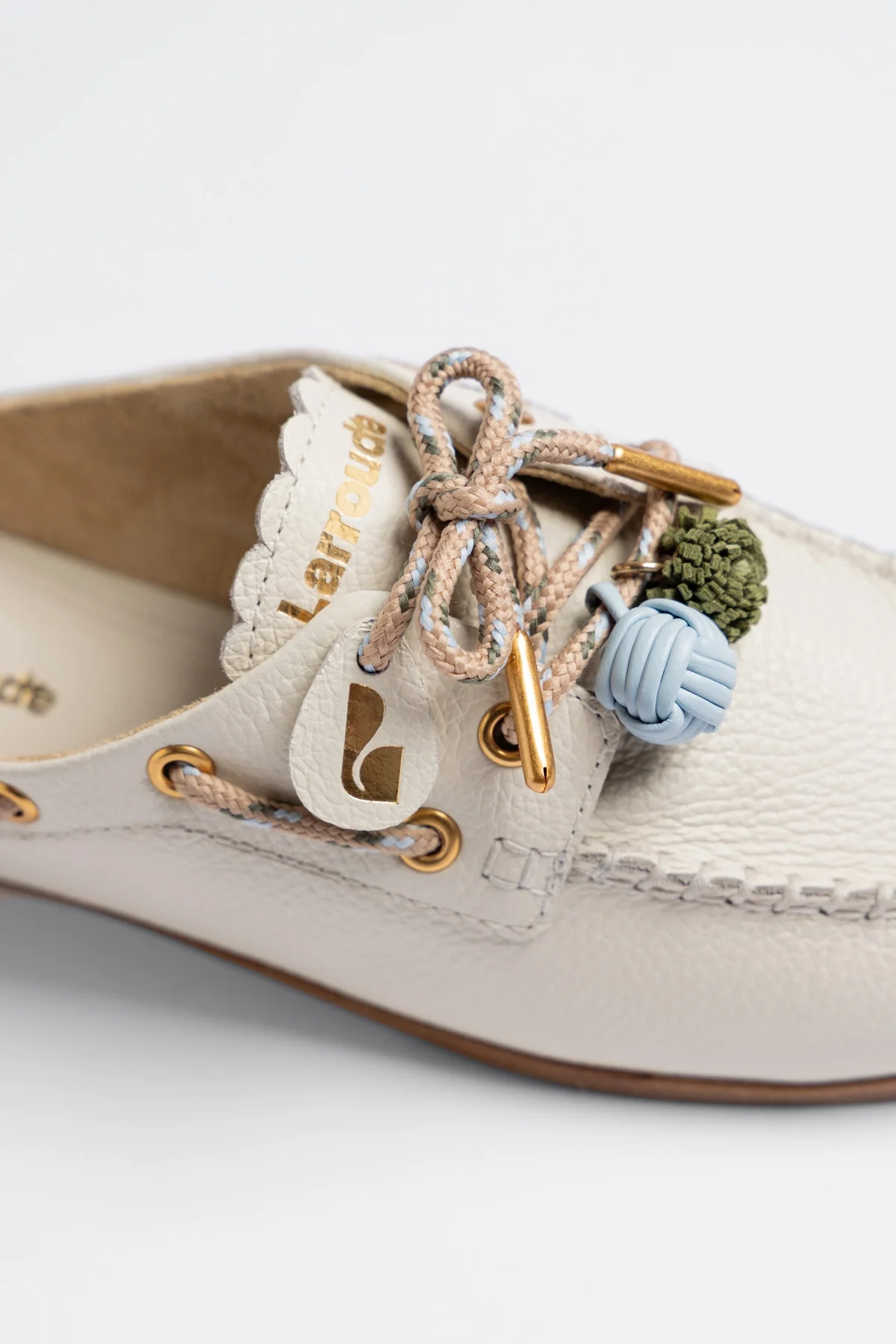 Mule Cyprus Couro Off White - Image 4