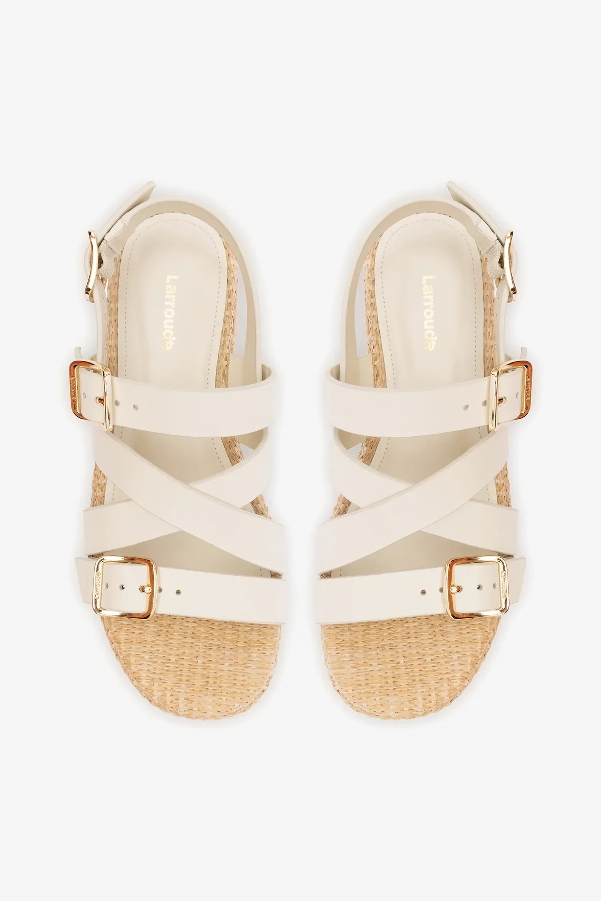Flatform Patti Couro Off White - Image 7