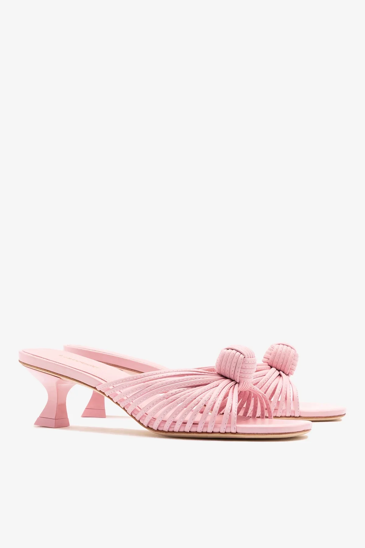 Mule Valerie Couro Rosa - Image 3