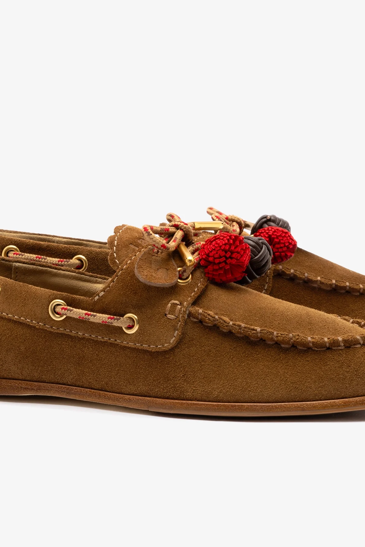 Mocassim Boat Shoe Cyprus Camurça Caramelo - Image 4