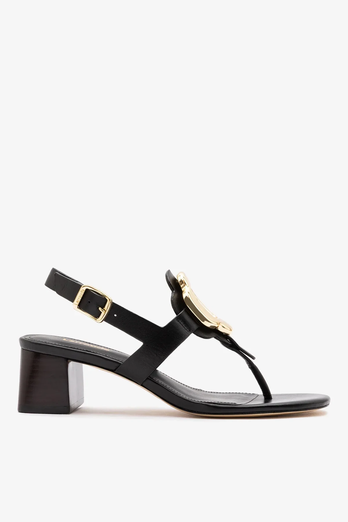 Sandália Margherita Couro Preto