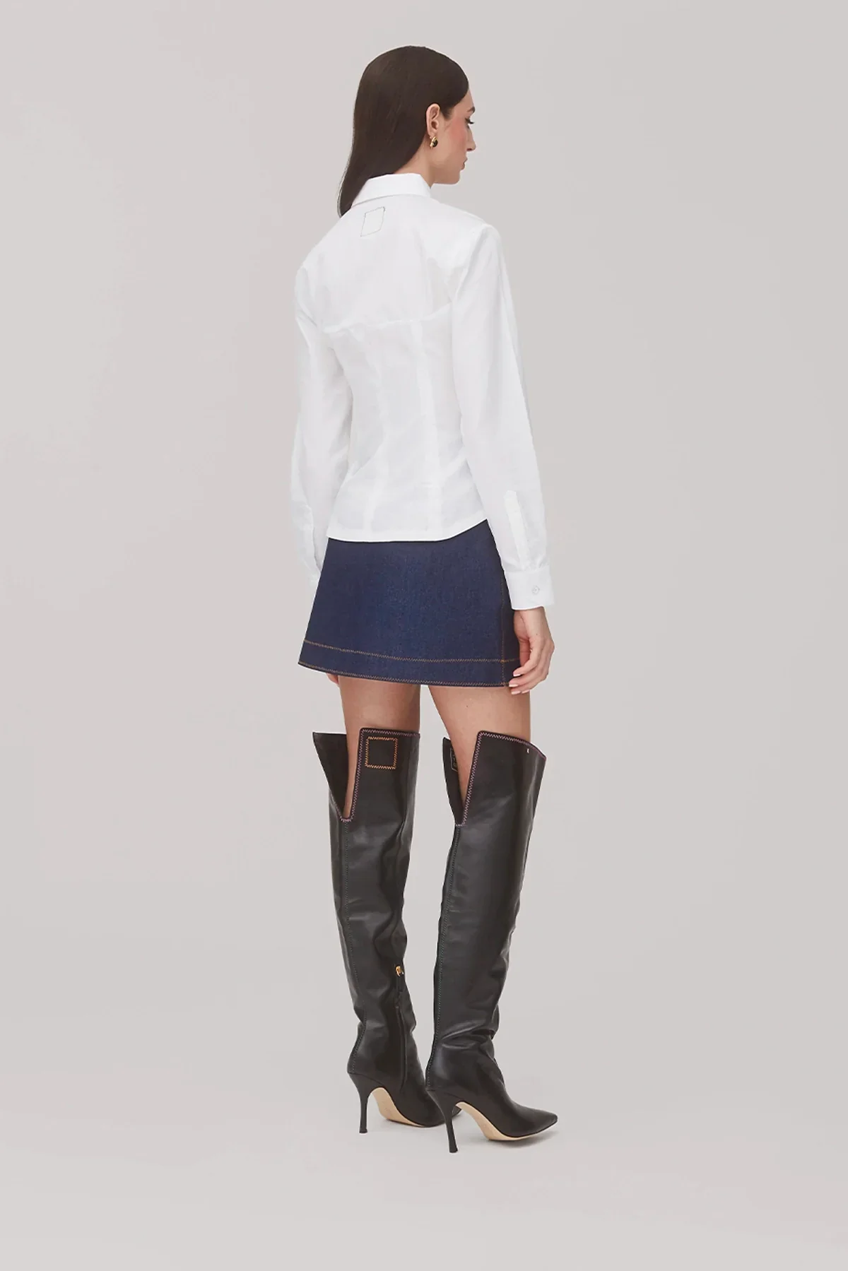 Camisa Bustiê Eva Algodão Branco - Image 3